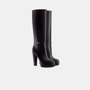 Christian Dior Edgy Heeled Boot - Size 36.5